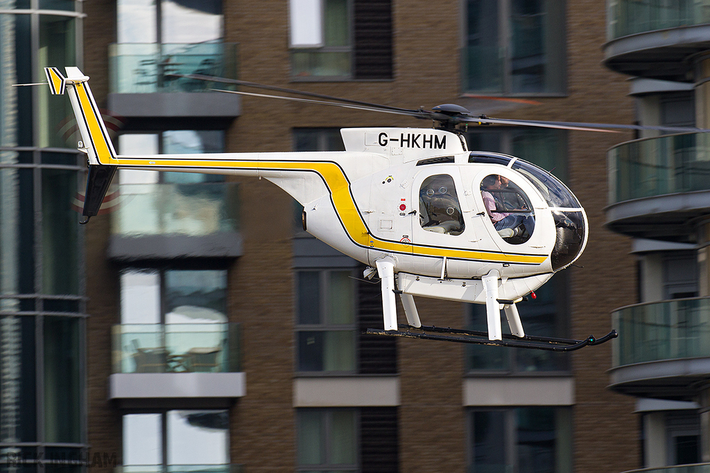Hughes 369D -  G-HKHM - HQ Aviation Ltd