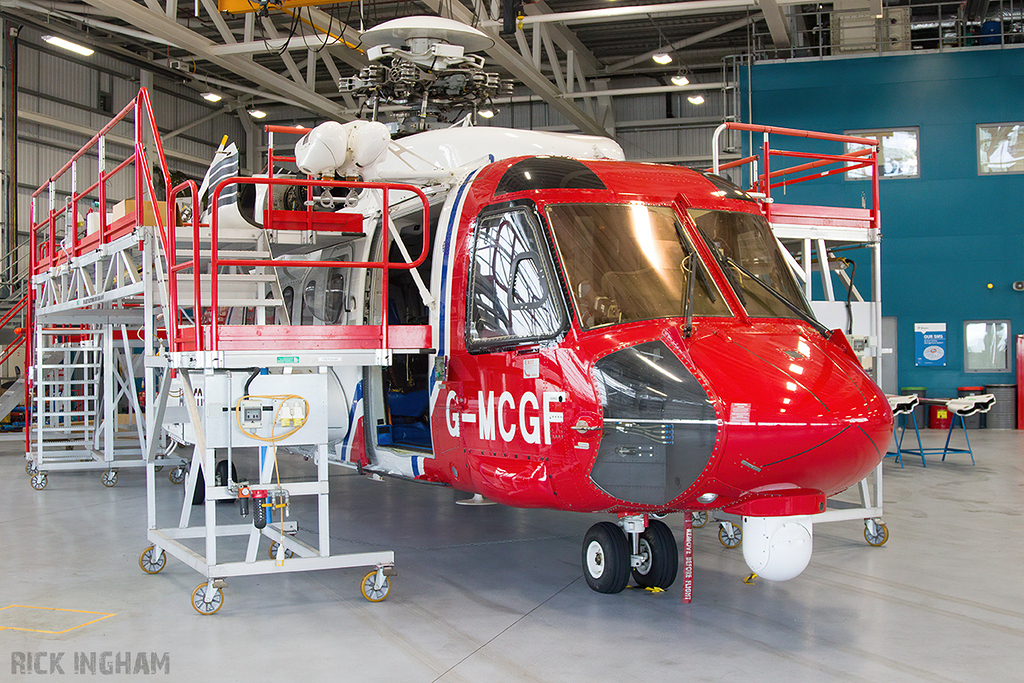 Sikorsky S-92A - G-MCGF - Coast Guard