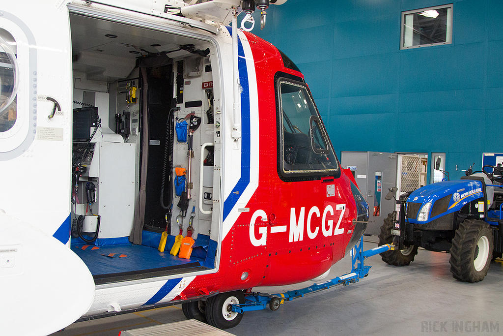 Sikorsky S-92A - G-MCGZ - Coast Guard