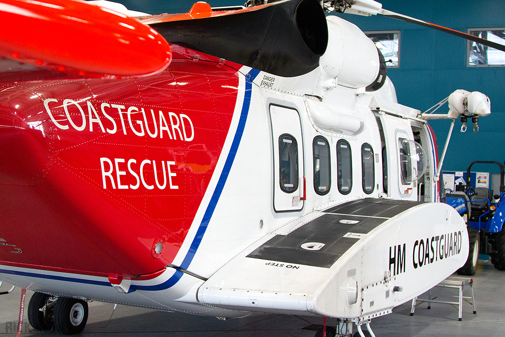 Sikorsky S-92A - G-MCGZ - Coast Guard