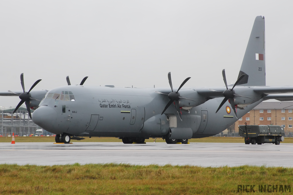Lockheed C-130J Hercules - A7-MAJ/213 - Qatar Emiri Air Force