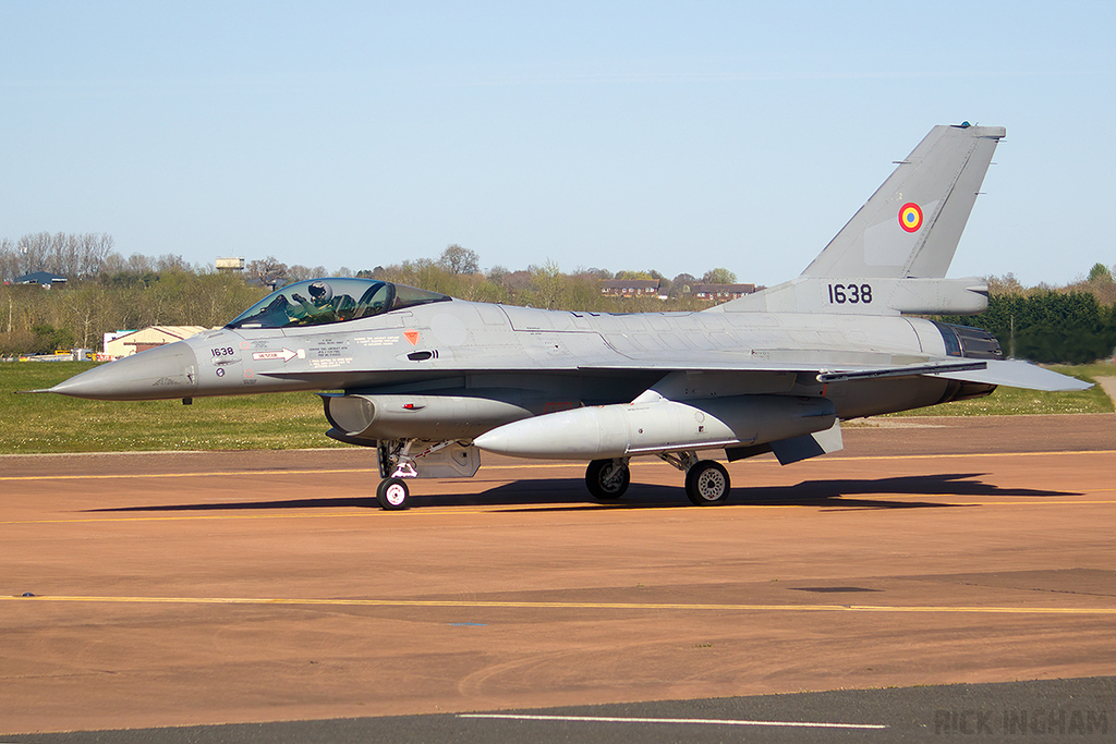 Lockheed Martin F-16AM Fighting Falcon - 1638 (Ex NoAF 667) - Romanian Air Force