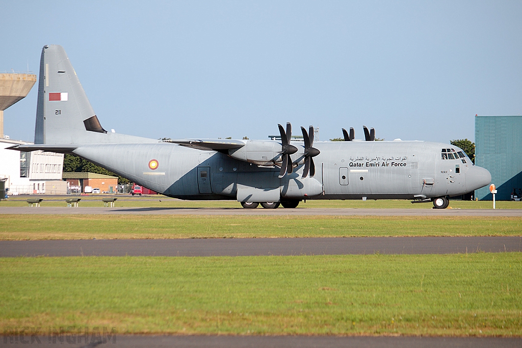 Lockheed C-130J-30 Hercules - 211 / A7-MAH - Qatar Air Force