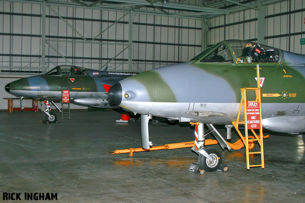 Hawker Hunter F58 - ZZ190 + ZZ191 - HHA