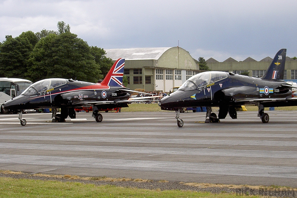 British Aerospace Hawk T1 - XX261 + XX219 - RAF