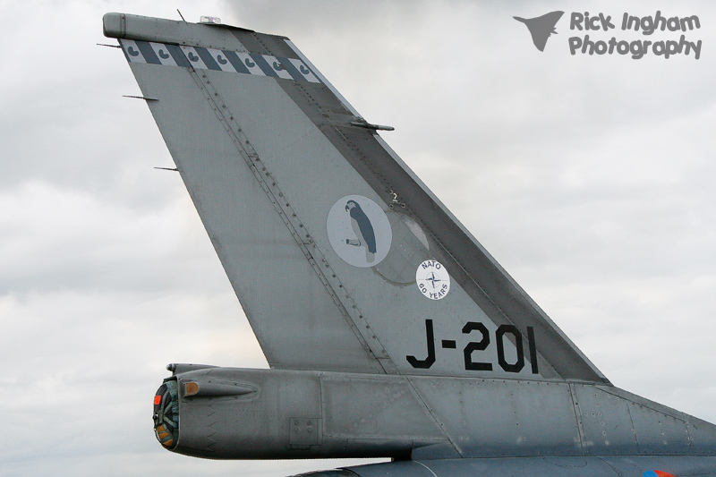 Lockheed Martin F-16AM Fighting Falcon - J-201 - RNLAF