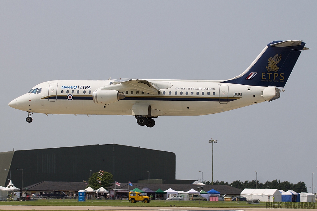 BAe Avro RJ-100 - QQ101 - QinetiQ