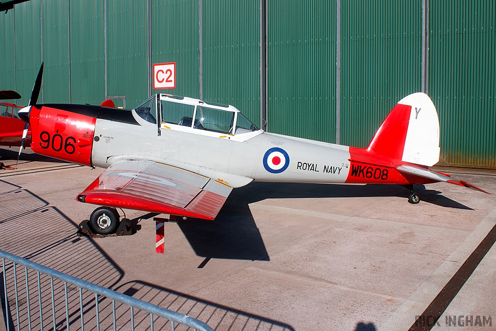 De Havilland Chipmunk - WK608 - Royal Navy