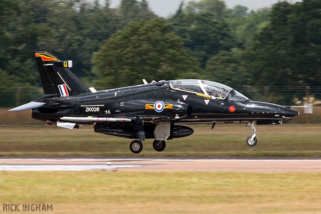 BAe Hawk T2 - ZK026 - RAF