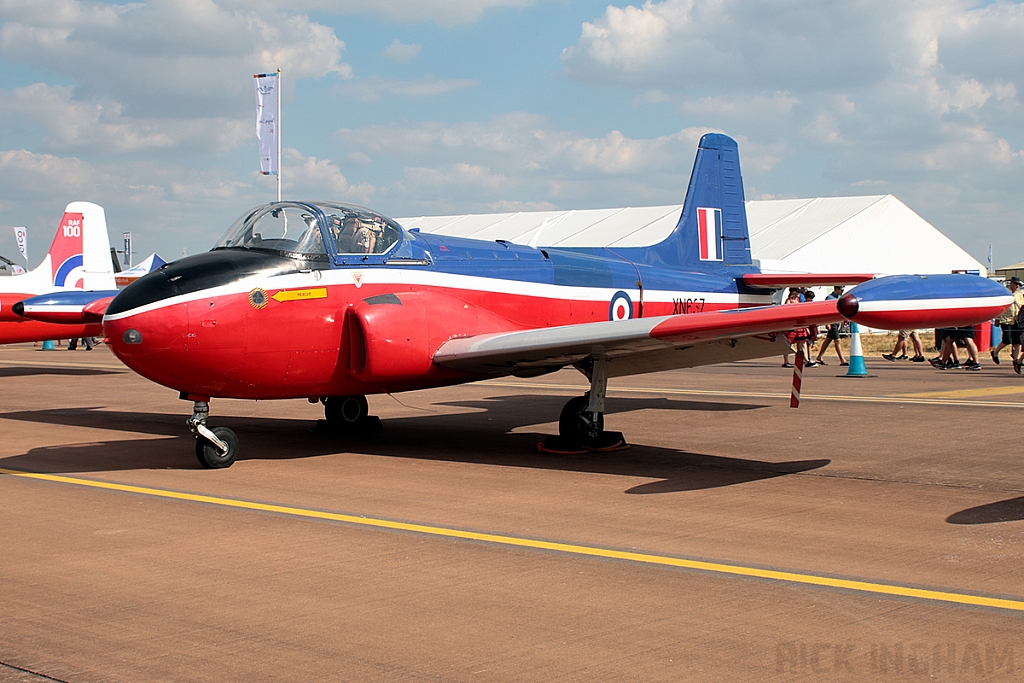 Hunting Jet Provost T3 - XN637/G-BKOU - RAF