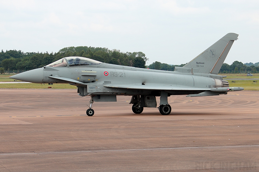 Eurofighter EF-2000 Typhoon S - MM7343/RS-21 - Italian Air Force