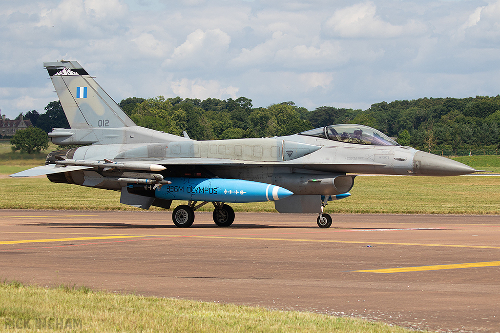 Lockheed Martin F-16C Fighting Falcon - 012 - Hellenic Air Force
