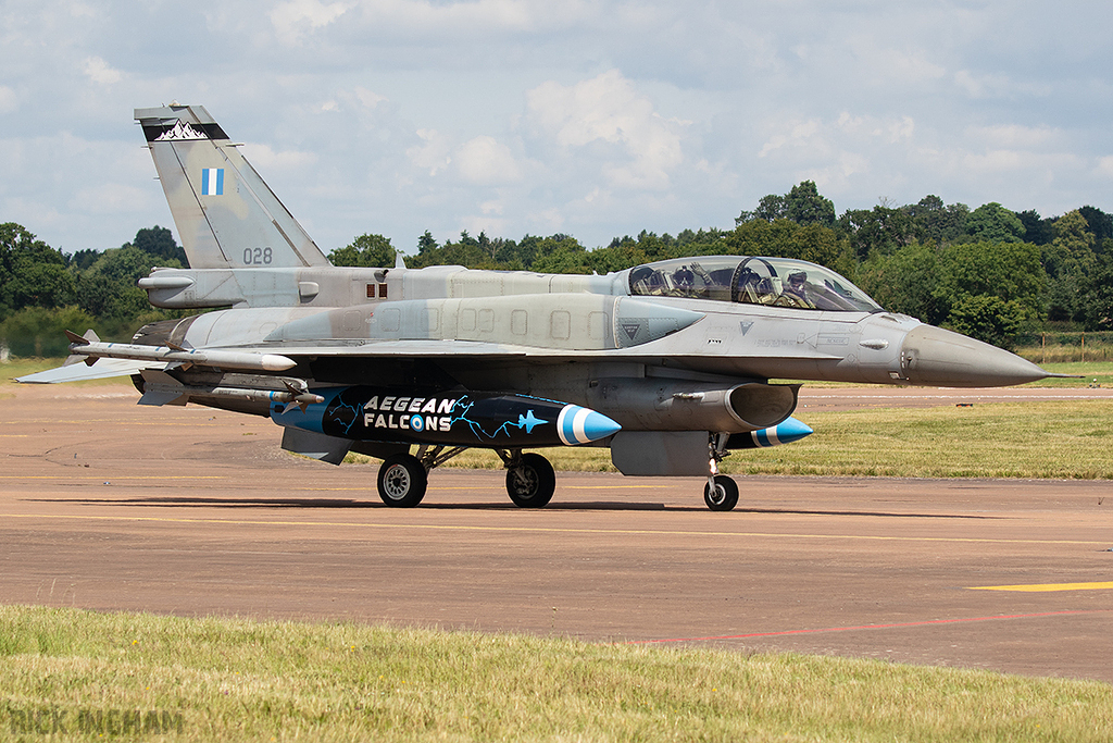 Lockheed Martin F-16D Fighting Falcon - 028 - Hellenic Air Force