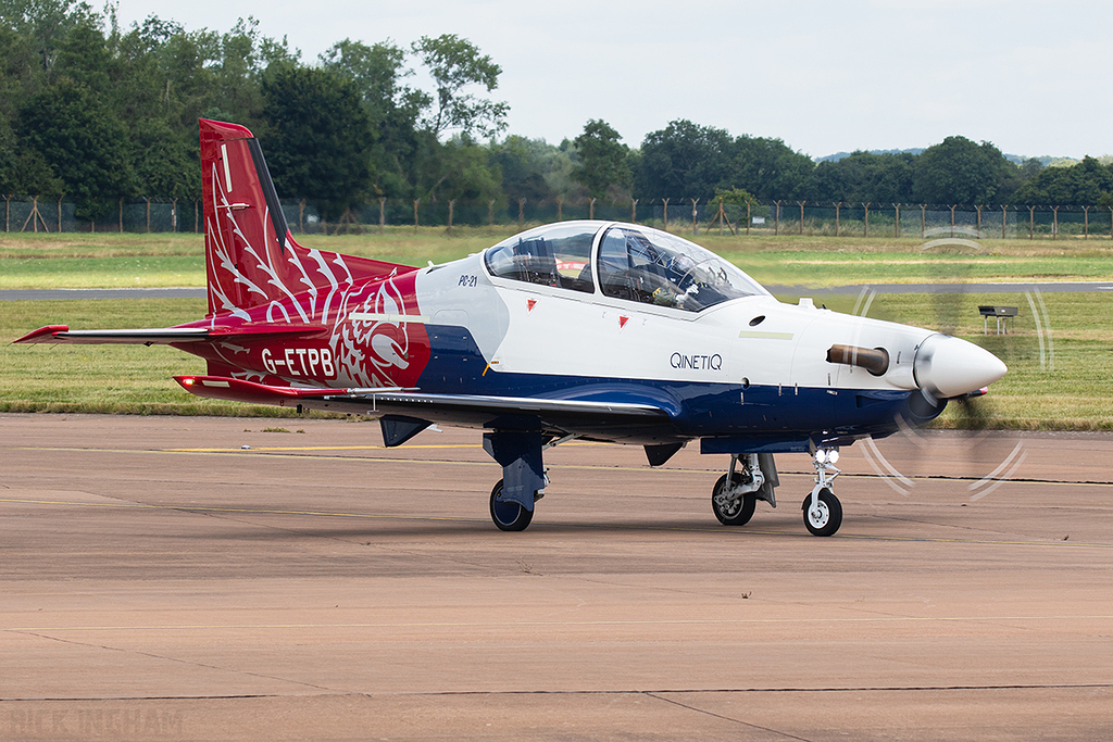 Pilatus PC-21 - G-ETPB - QinetiQ
