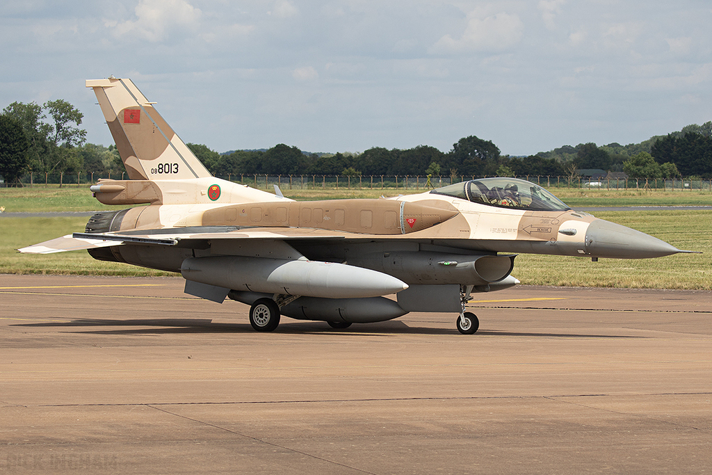 Lockheed Martin F-16C Fighting Falcon - 08-2013 - Moroccan Air Force
