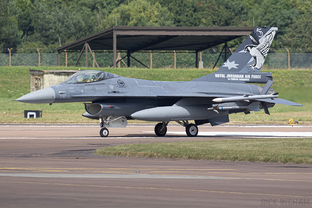 Lockheed Martin F-16AM Fighting Falcon - 247 - Jordanian Air Force