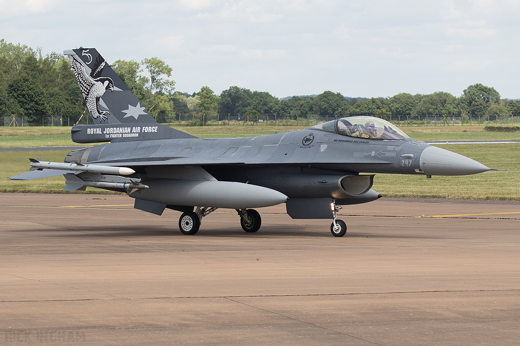 Lockheed Martin F-16AM Fighting Falcon - 247 - Jordanian Air Force
