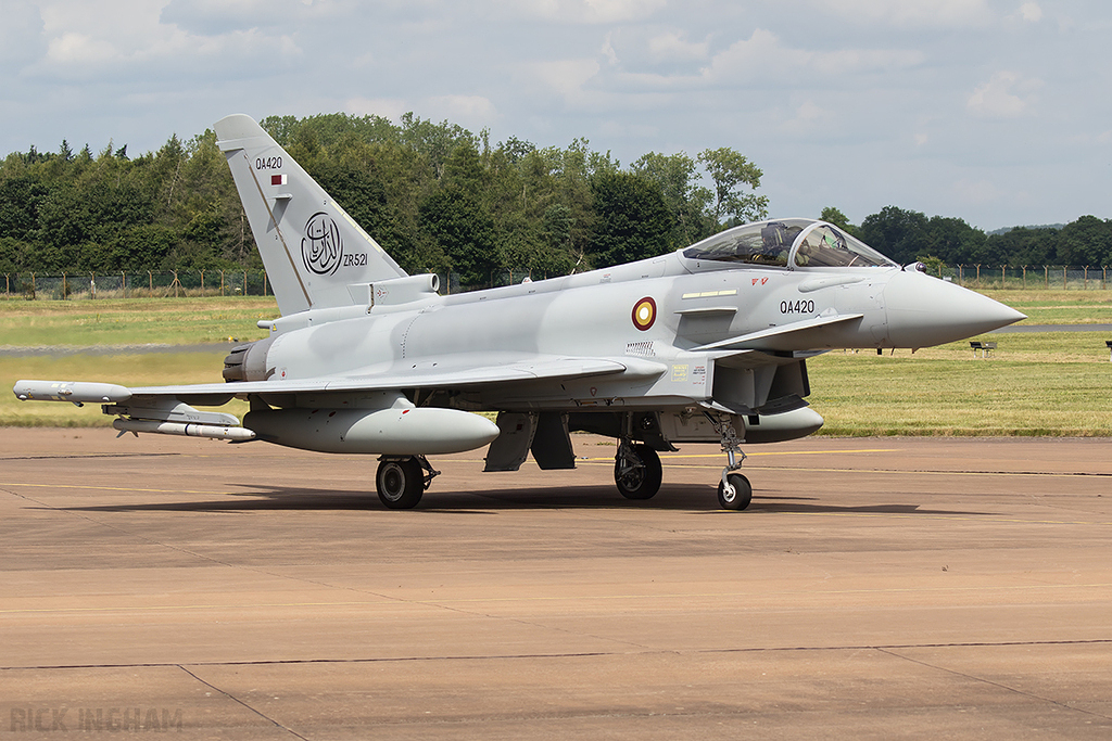 Eurofighter Typhoon - ZR521 / QA420 - Qatar Air Force