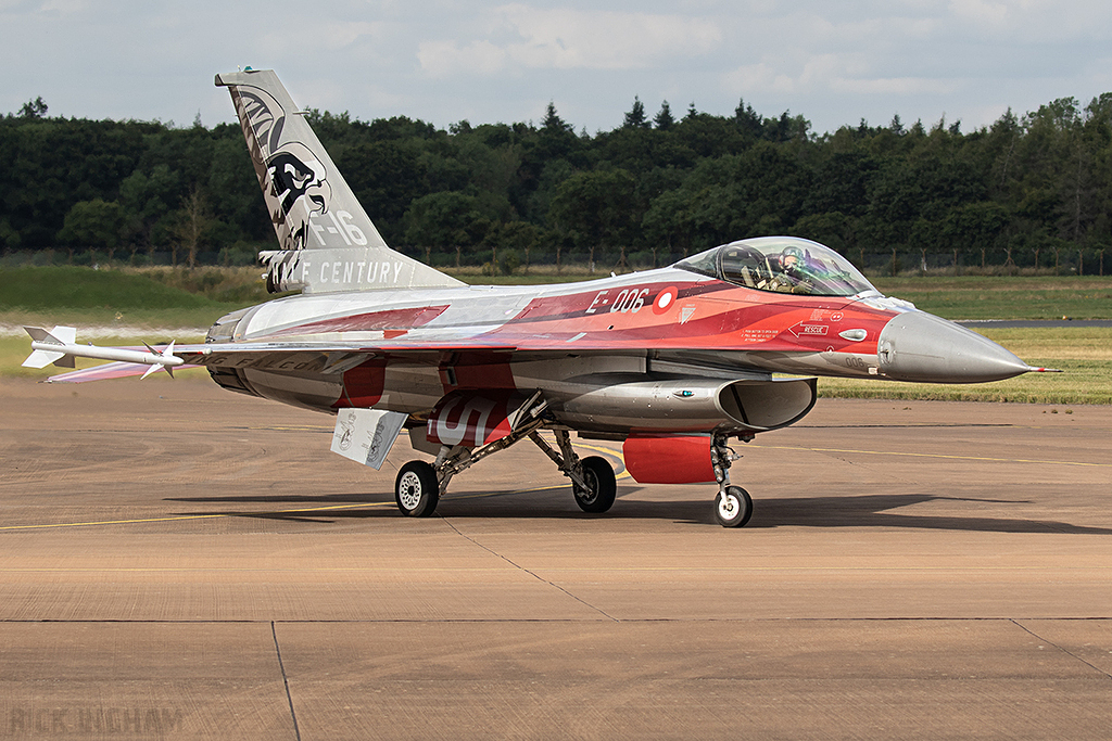 Lockheed Martin F-16AM Fighting Falcon - E-006 - Danish Air Force
