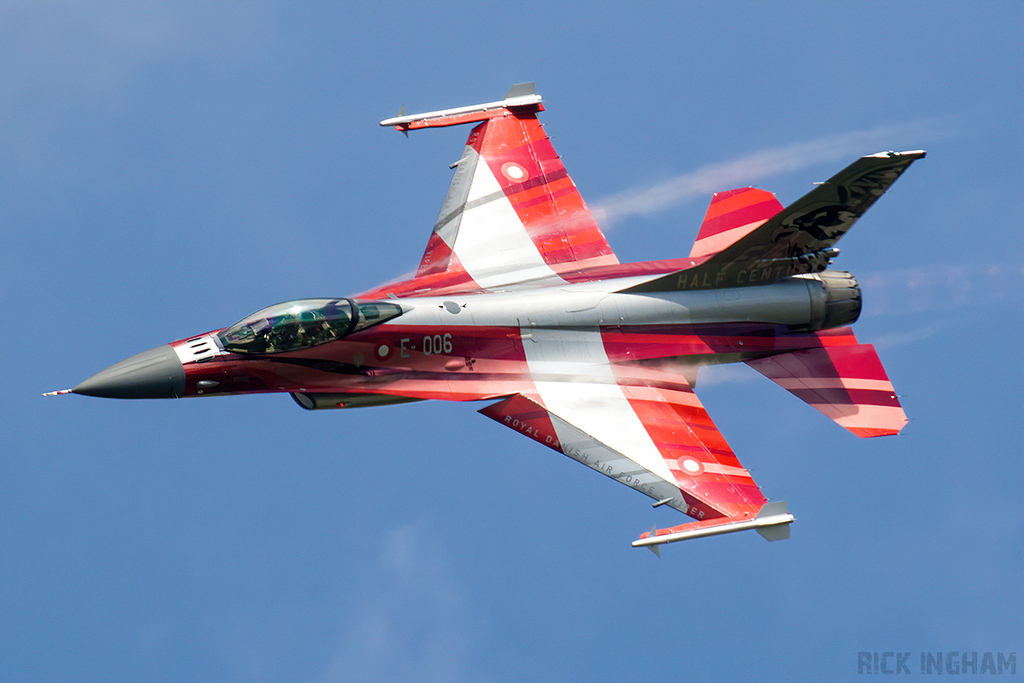 Lockheed Martin F-16AM Fighting Falcon - E-006 - Danish Air Force