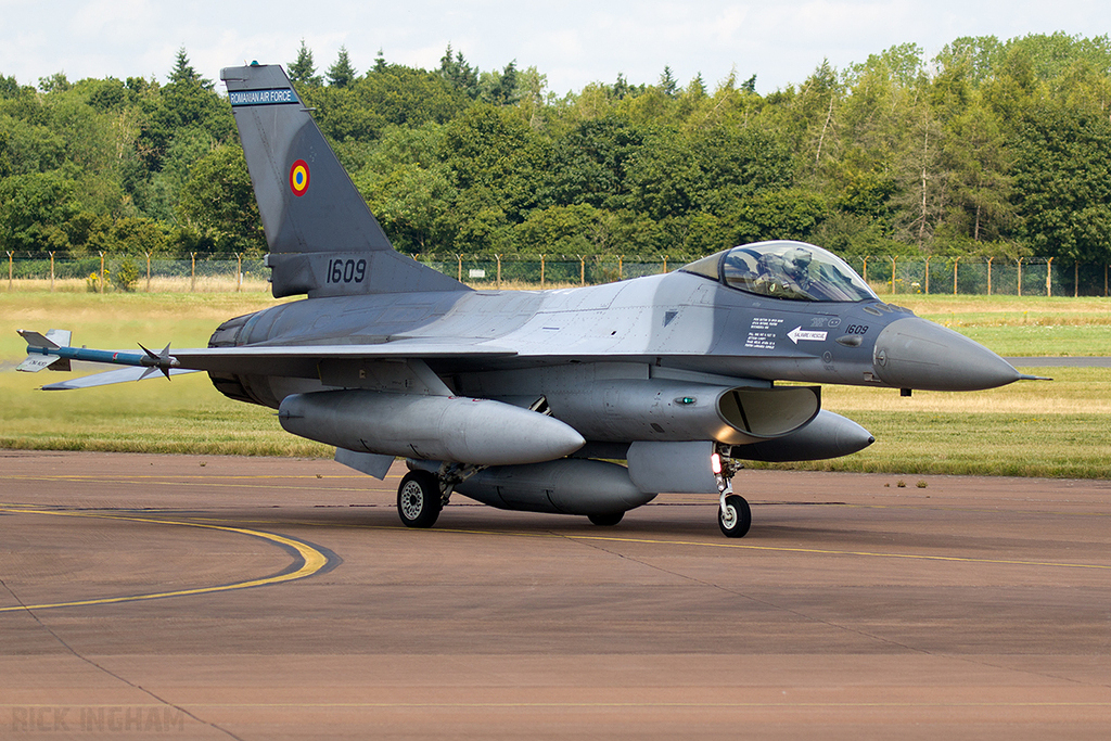 Lockheed Martin F-16AM Fighting Falcon - 1609 - Romanian Air Force