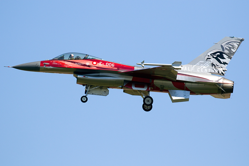 Lockheed Martin F-16AM Fighting Falcon - E-006 - Danish Air Force