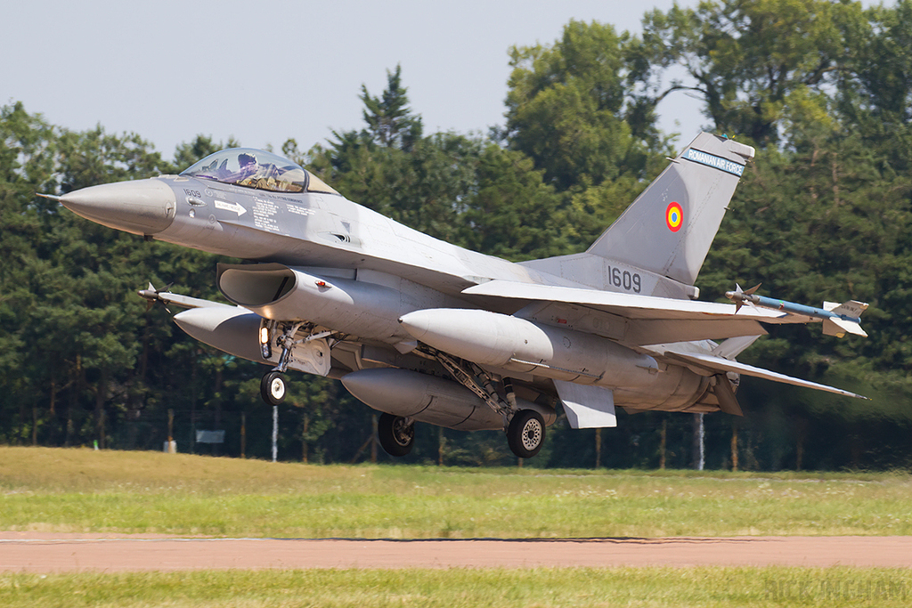 Lockheed Martin F-16AM Fighting Falcon - 1609 - Romanian Air Force