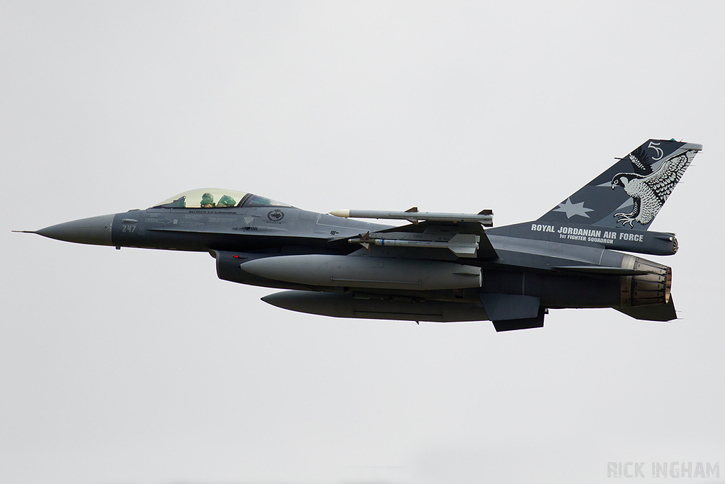 Lockheed Martin F-16AM Fighting Falcon - 247 - Jordanian Air Force