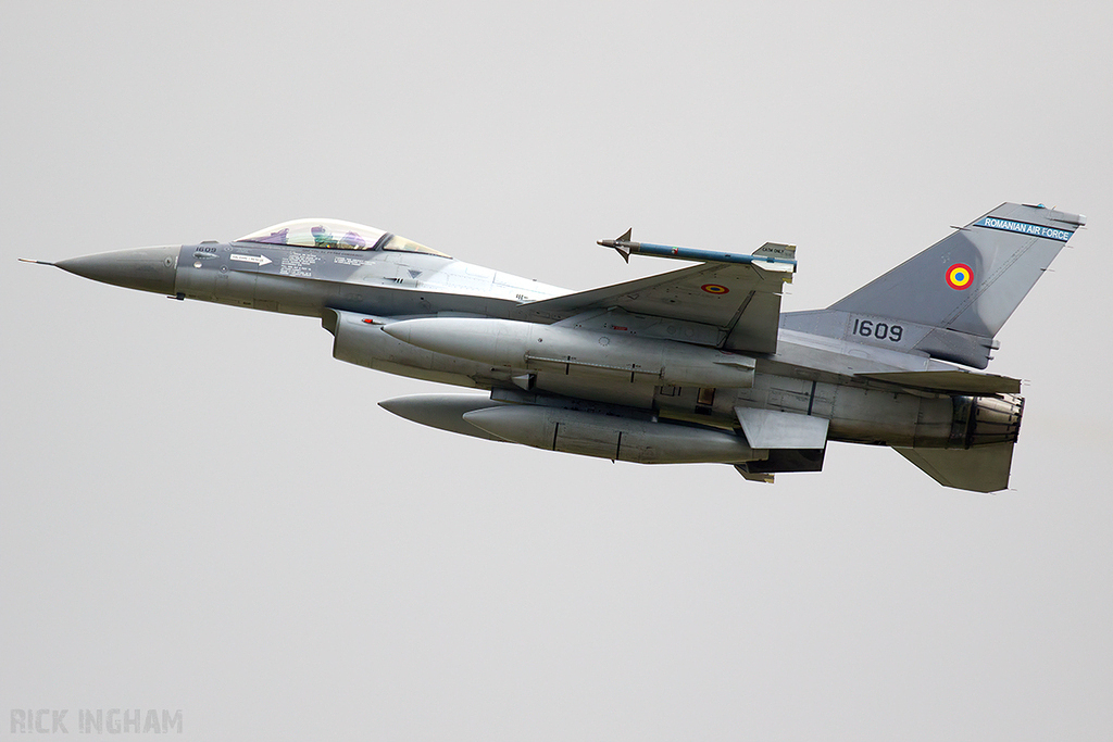 Lockheed Martin F-16AM Fighting Falcon - 1609 - Romanian Air Force