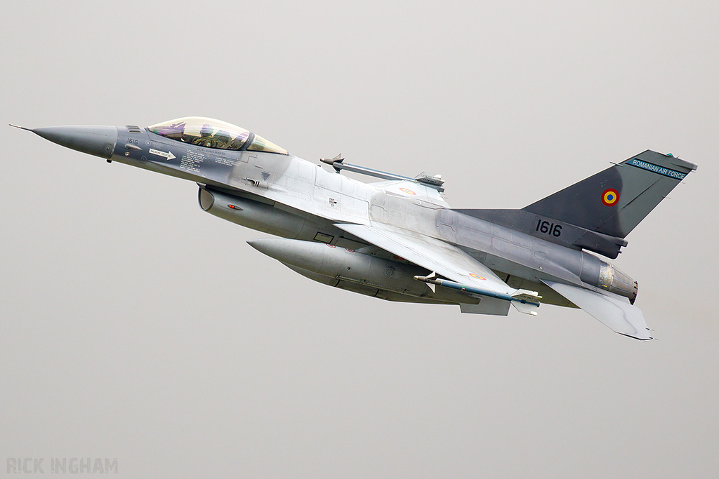 Lockheed Martin F-16AM Fighting Falcon - 1616 - Romanian Air Force