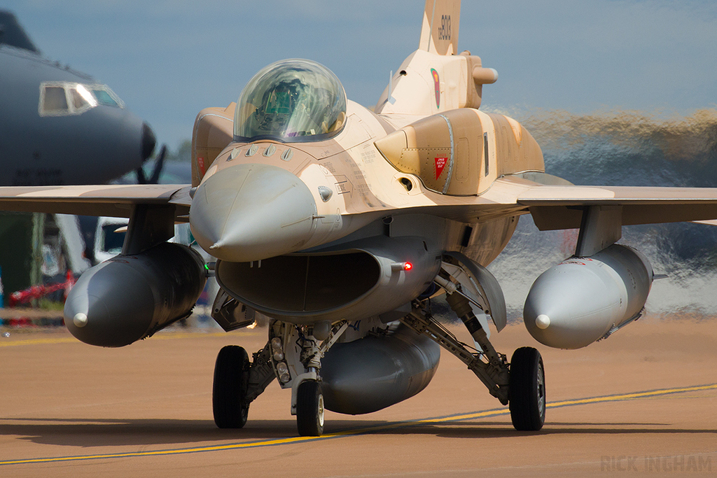 Lockheed Martin F-16C Fighting Falcon - 08-2013 - Moroccan Air Force
