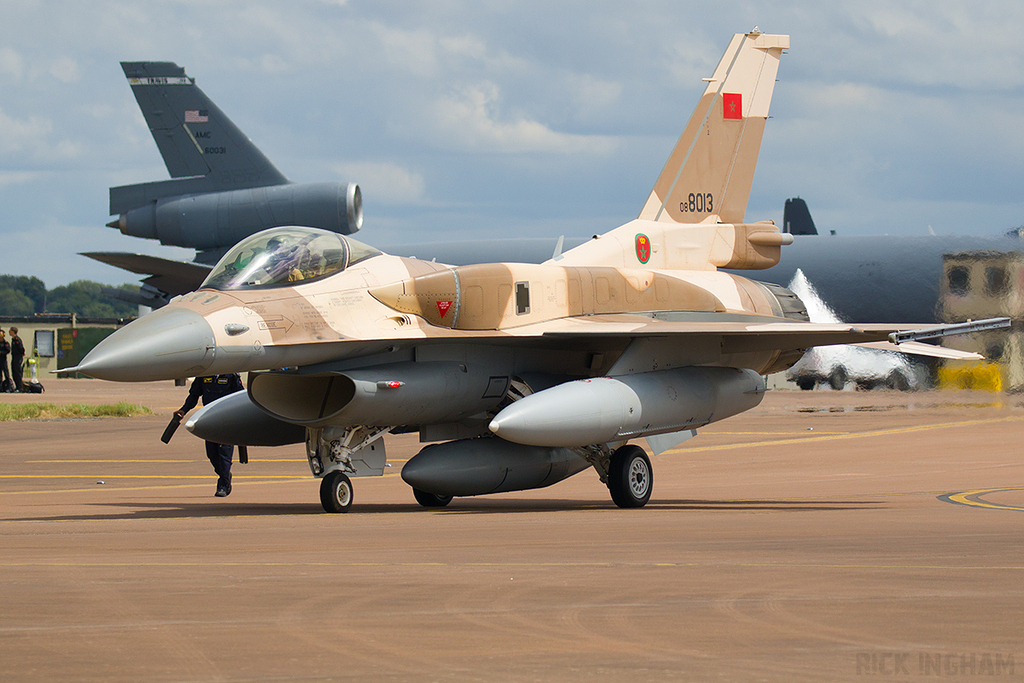 Lockheed Martin F-16C Fighting Falcon - 08-2013 - Moroccan Air Force