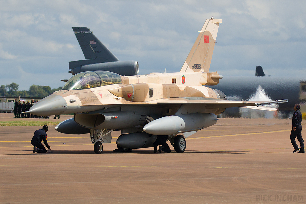 Lockheed Martin F-16D Fighting Falcon - 08-2018 - Moroccan Air Force