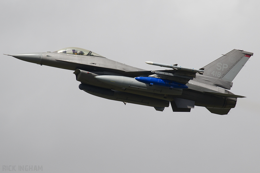 Lockheed Martin F-16C Fighting Falcon - 91-0418 - USAF