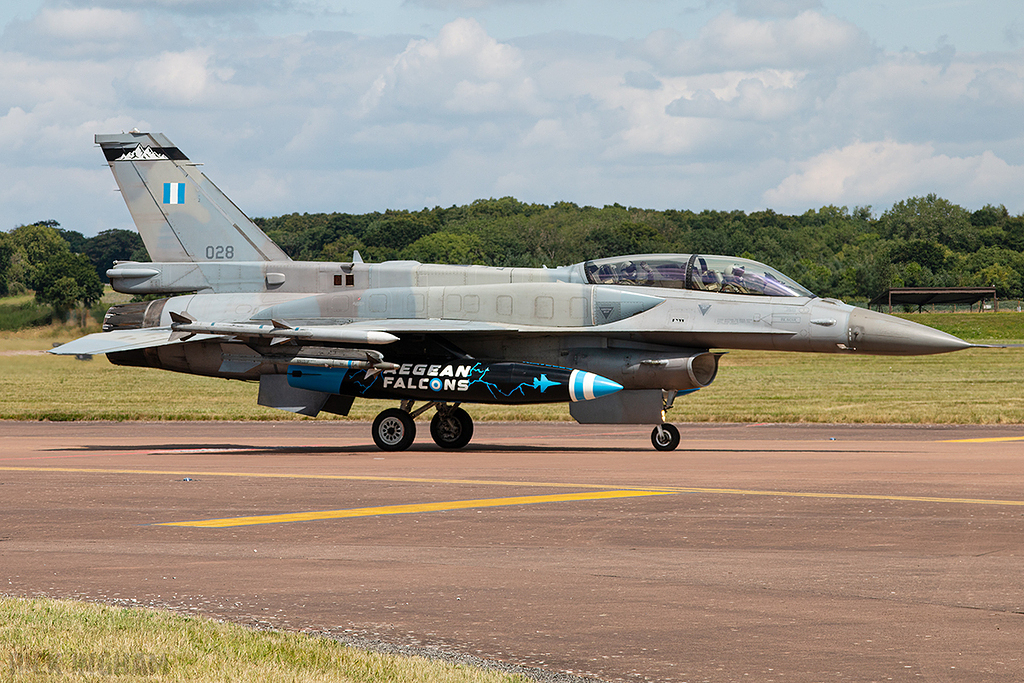 Lockheed Martin F-16D Fighting Falcon - 028 - Hellenic Air Force