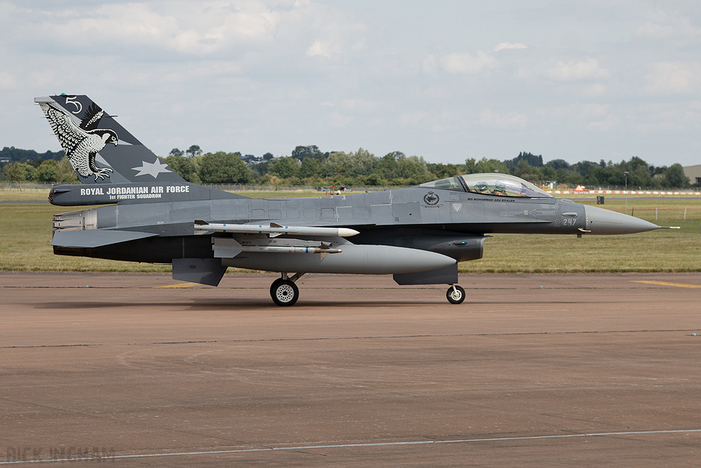 Lockheed Martin F-16AM Fighting Falcon - 247 - Jordanian Air Force