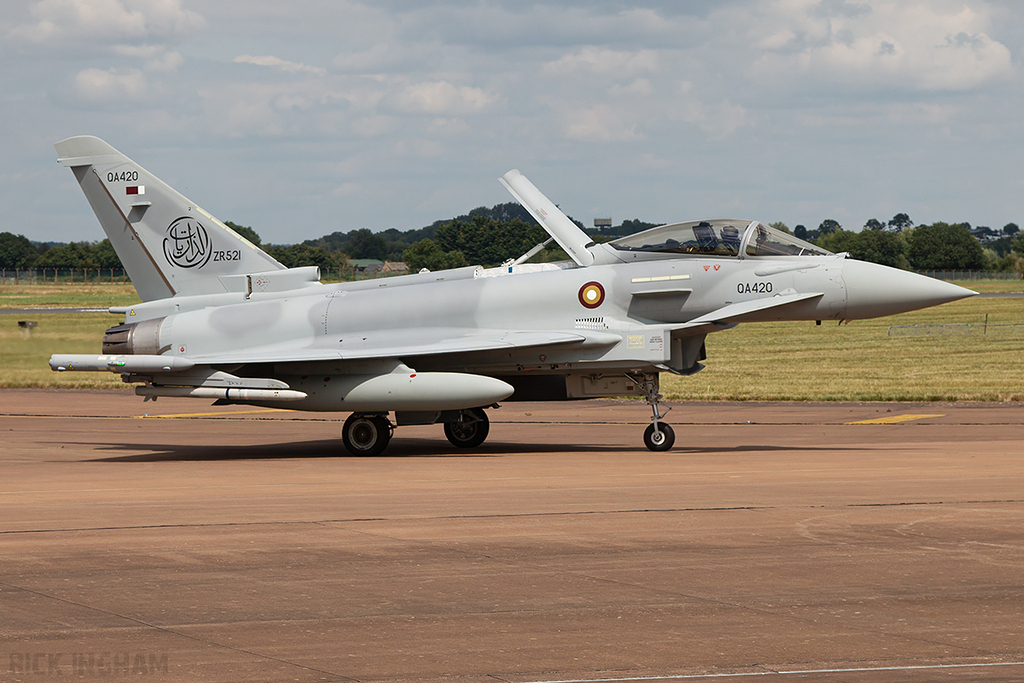 Eurofighter Typhoon - ZR521 / QA420 - Qatar Air Force