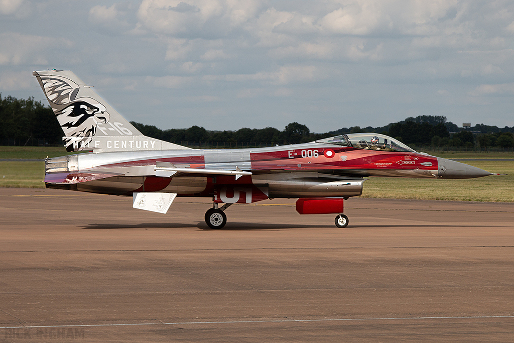Lockheed Martin F-16AM Fighting Falcon - E-006 - Danish Air Force