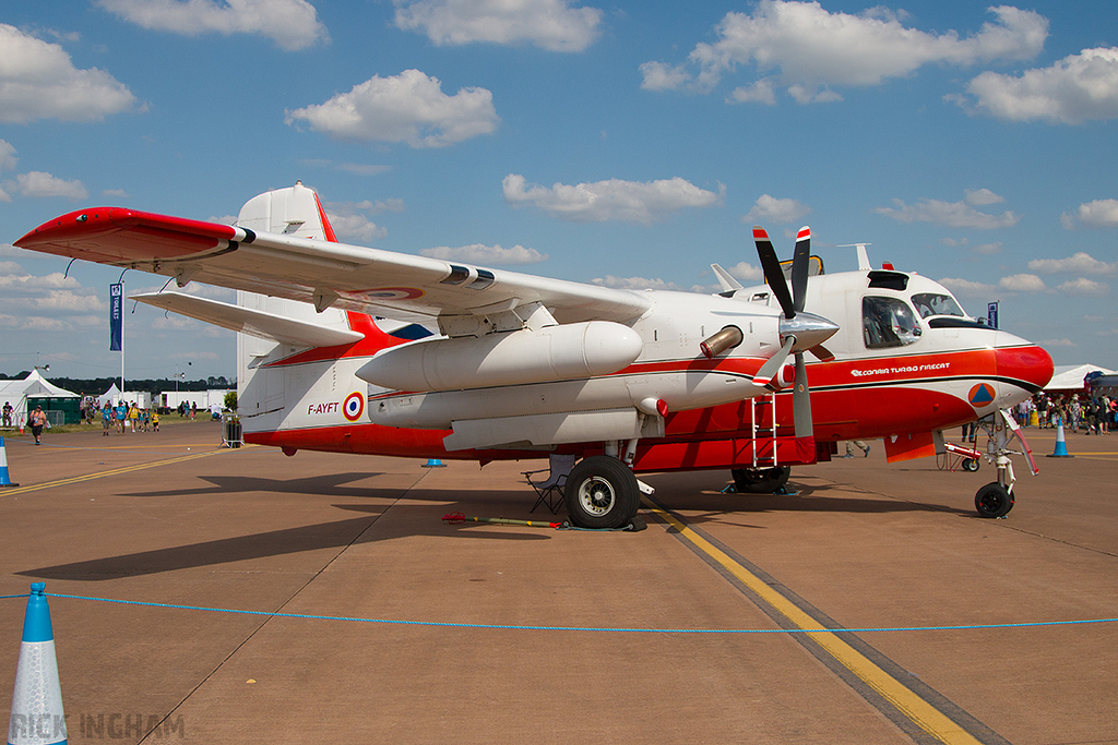 Grumman TS-2F Turbo Firecat - F-AYFT - Securite Civile