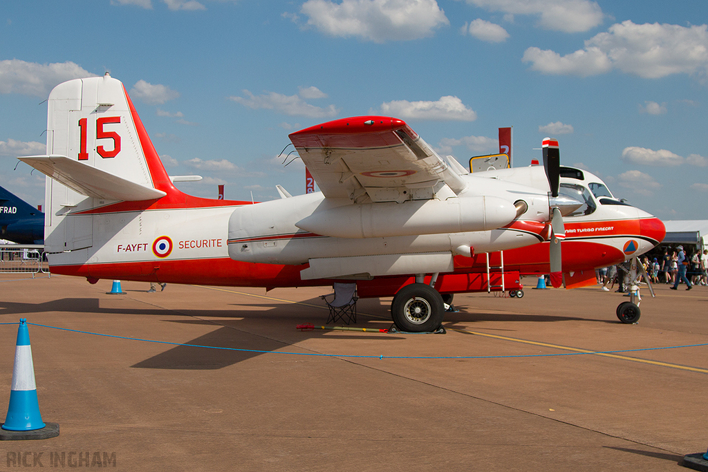 Grumman TS-2F Turbo Firecat - F-AYFT - Securite Civile