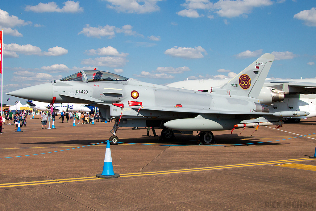 Eurofighter Typhoon - ZR521 / QA420 - Qatar Air Force
