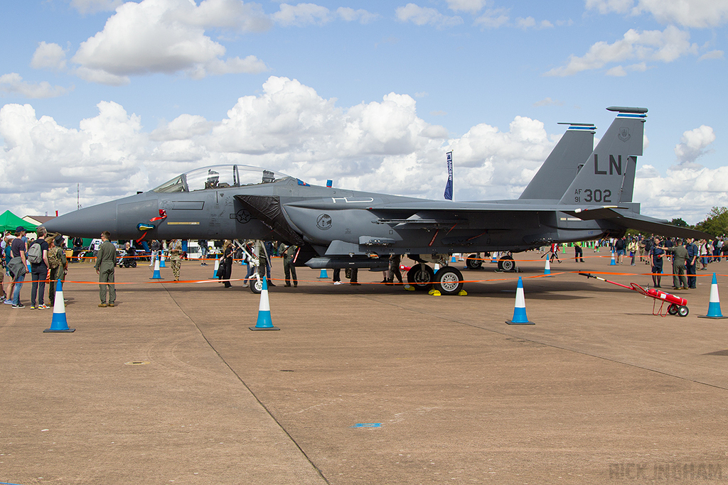 McDonnell Douglas F-15E Strike Eagle - 91-0302 - USAF