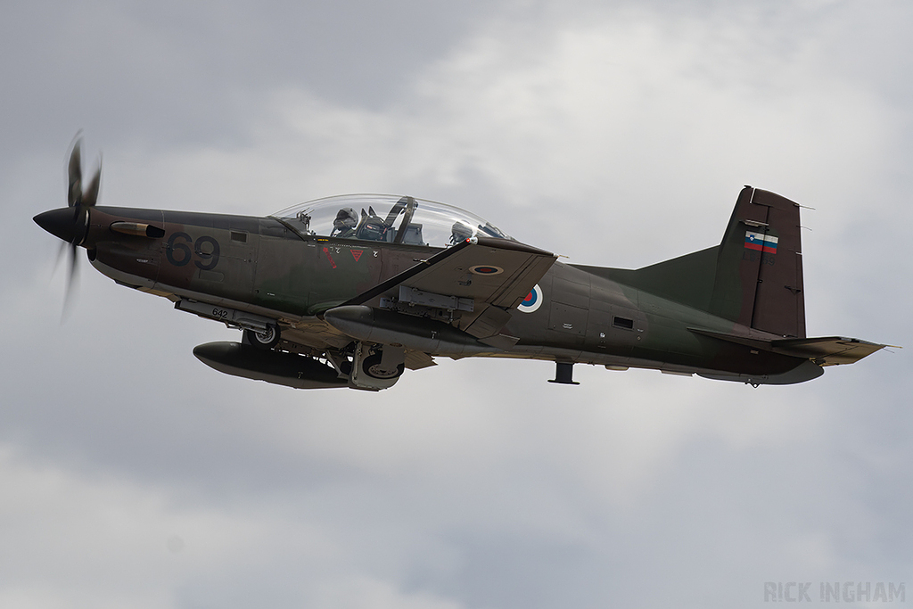 Pilatus PC-9M Swift - L9-69 - Slovenian Air Force