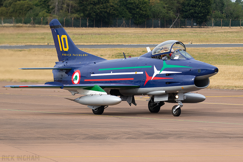 FIAT G91R - MM6305 / I-AMIC - Italian Air Force | Frecce Tricolori