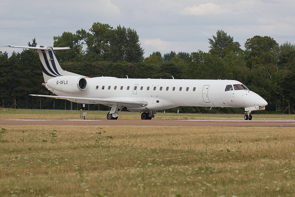 Embraer ERJ-145LU - G-OFLX - BAE Systems