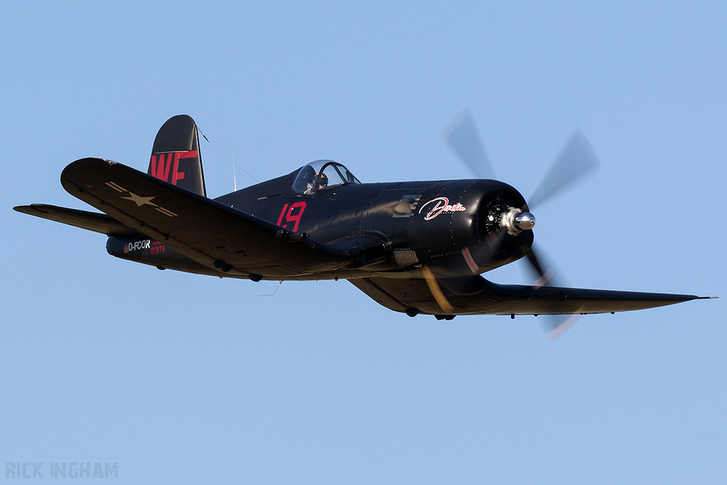 Vought F4U Corsair - 124541 / 19WF (D-FCOR) - US Navy