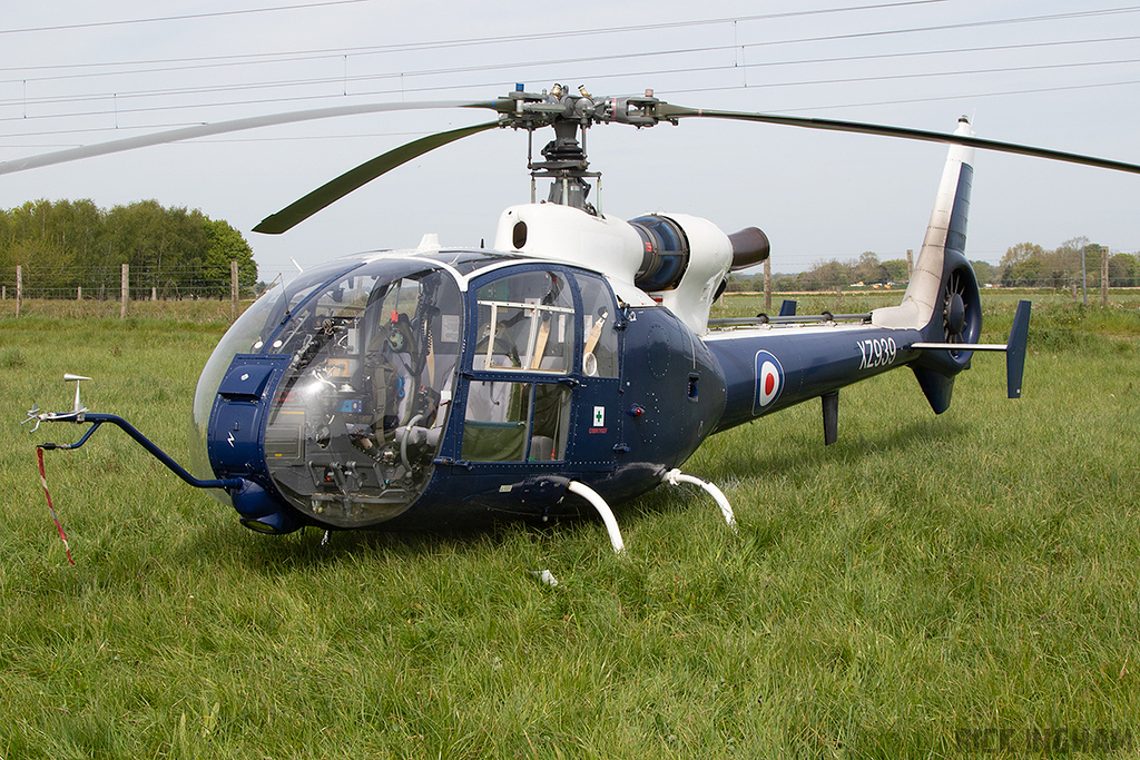 Westland Gazelle HT3 - XZ939 / G-CLGO - QinetiQ (Falcon Aviation)