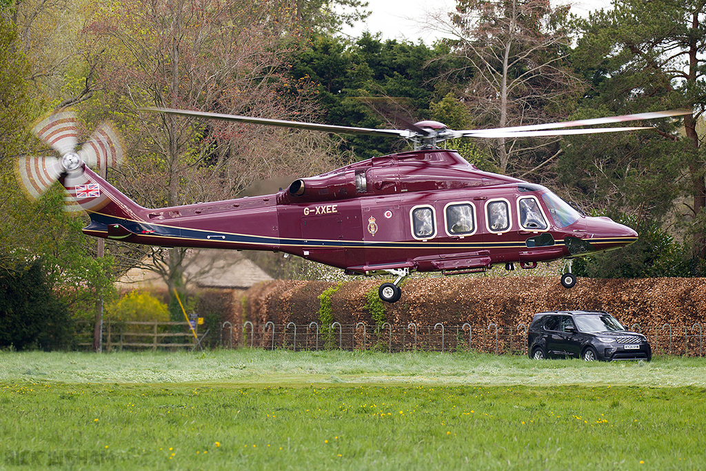 AgustaWestland AW139 - G-XXEE - Kings Helicopter Flight