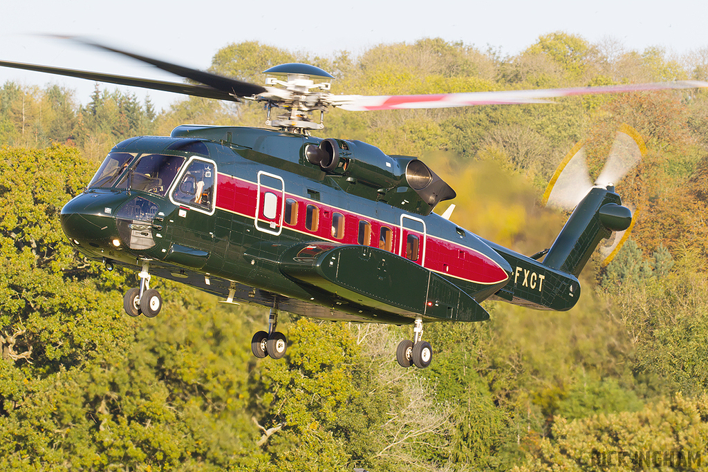 Sikorsky S-92A - G-FXCT (Ex G-LAWX) - FlexJet