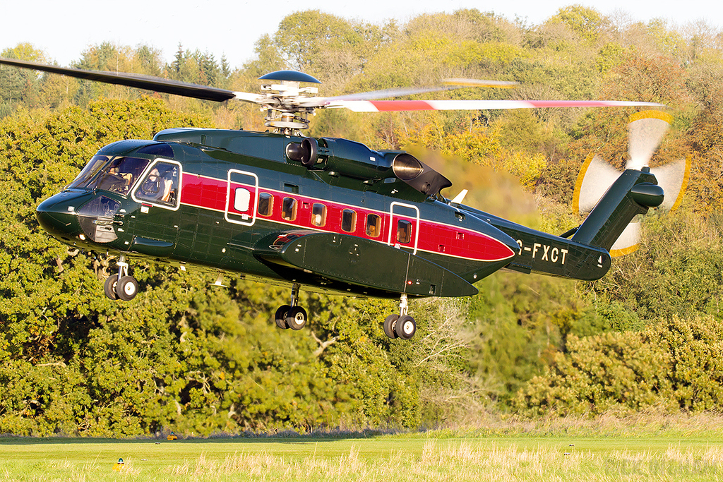Sikorsky S-92A - G-FXCT (Ex G-LAWX) - FlexJet